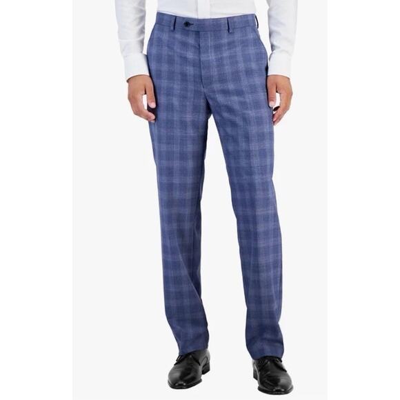 Lauren Ralph Lauren Men's Ultra Flex Pants Edgewood Blue 42Wx32L NWT $190 - Picture 1 of 11